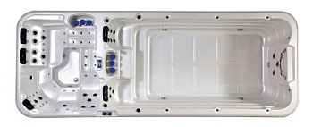 Готовый СПА бассейн с противотоком Bigeer Леоне